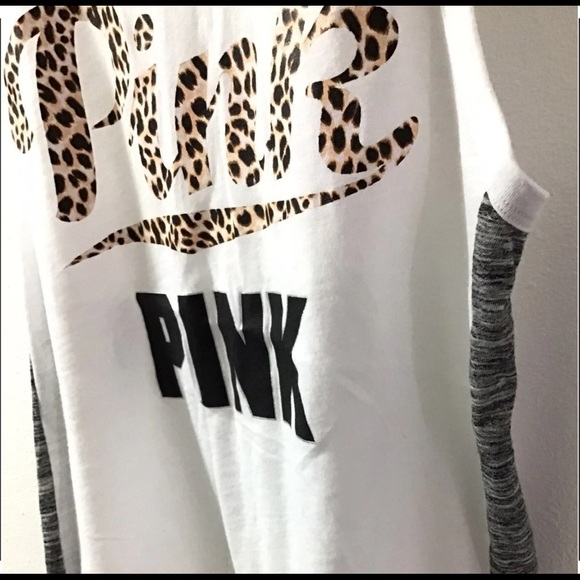 SOLD NEW VS PINK CHEETAH LOGO MUSCLE TANK XS RARE - Picture 6 of 8